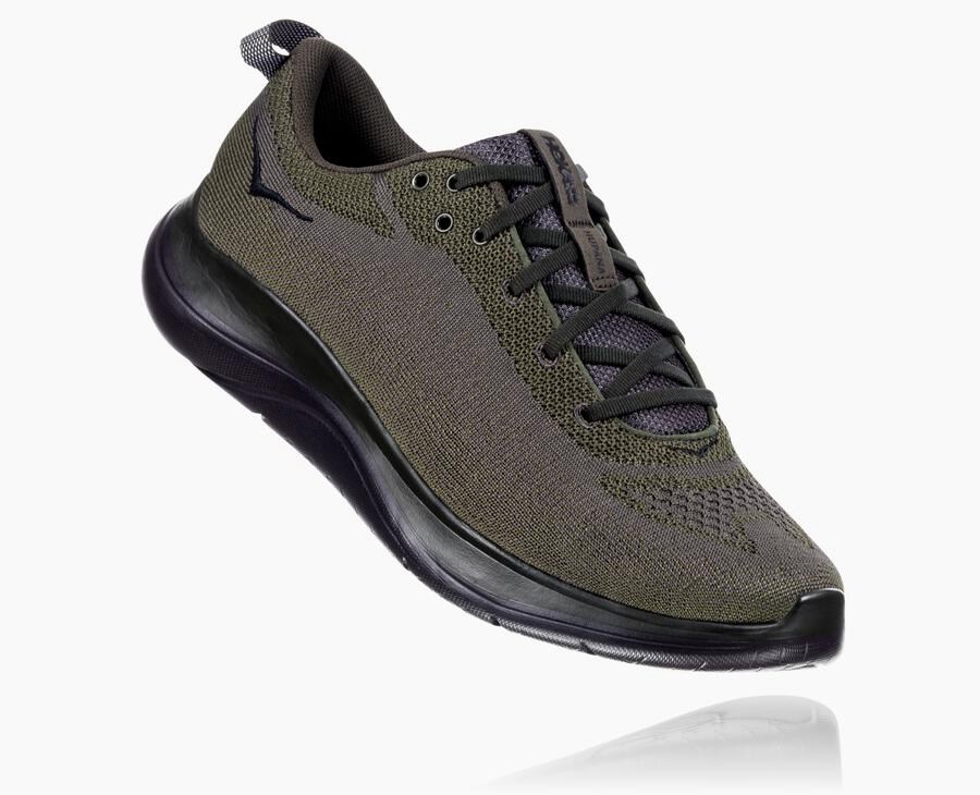 Hoka One One Tenisky Panske Hnede - Hupana Flow - 04362-BIRQ